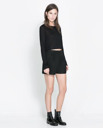 Zara Quilted Shorts