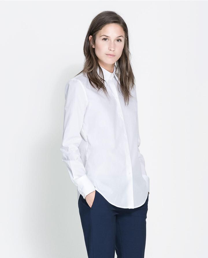 Zara Poplin Shirt