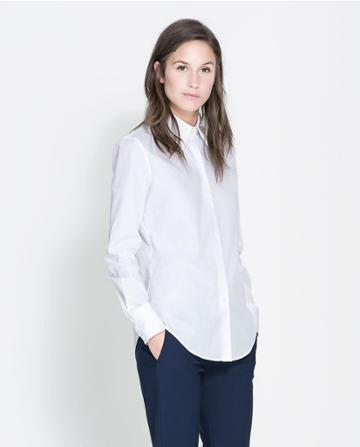 Zara Poplin Shirt
