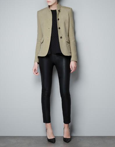 Quilted Velveteen Jacket
