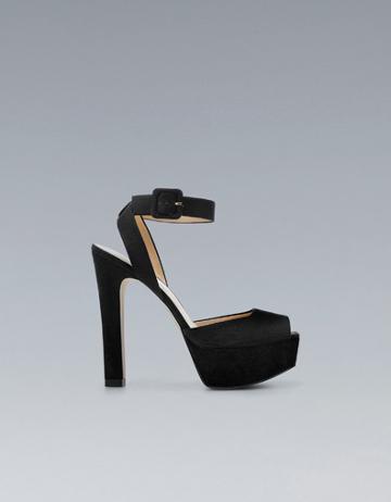 High Heel Sandal With Ankle Strap