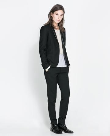 Zara Combination Tuxedo Jacket