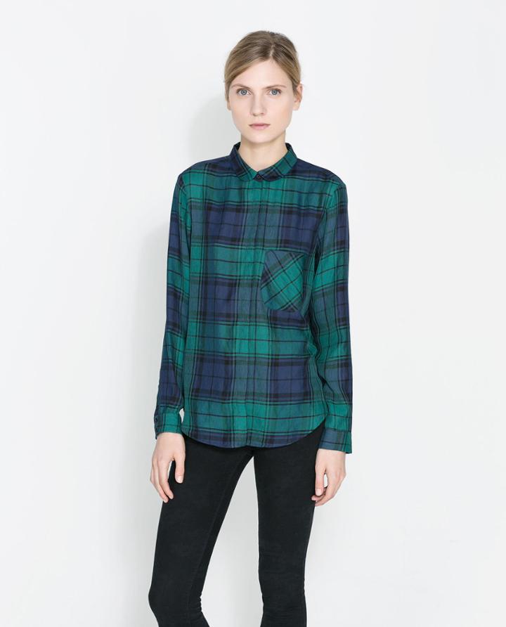 Zara Checked Shirt