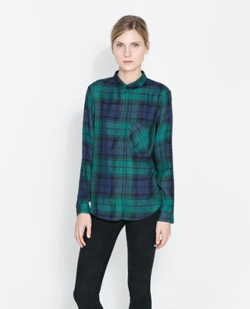 Zara Checked Shirt