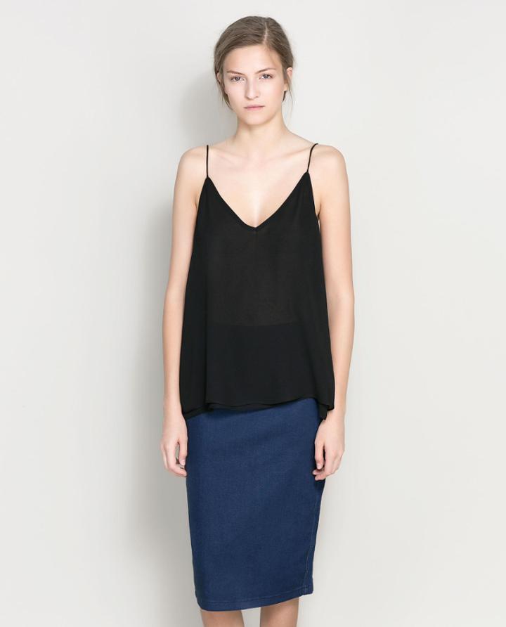 Zara Strappy Top
