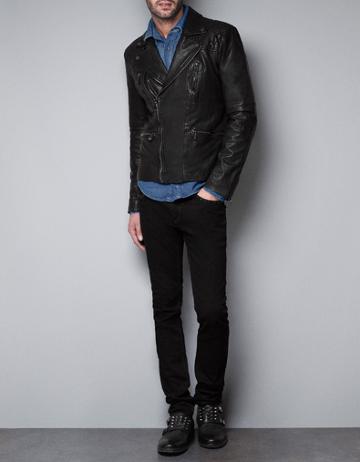 Leather Biker Jacket