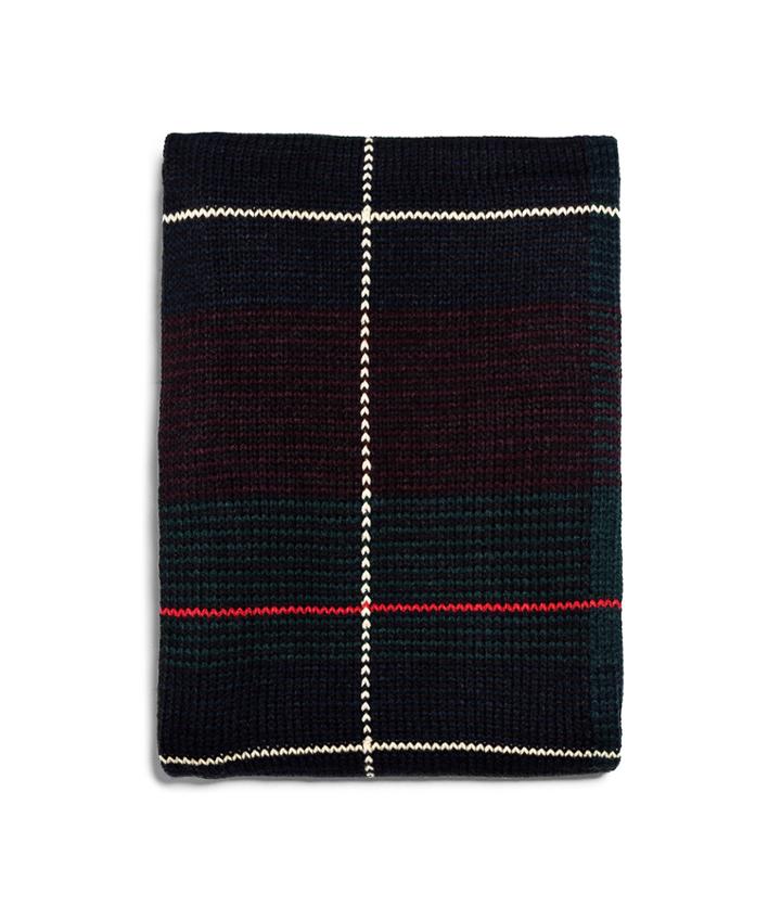 Zara Checked Knitted Scarf