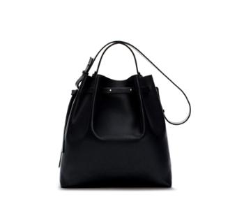 Zara Limited Edition Leather Bucket Bag