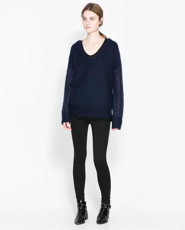 Zara Leggings With A Wide Waistband