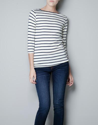 Striped Organic Cotton T-shirt