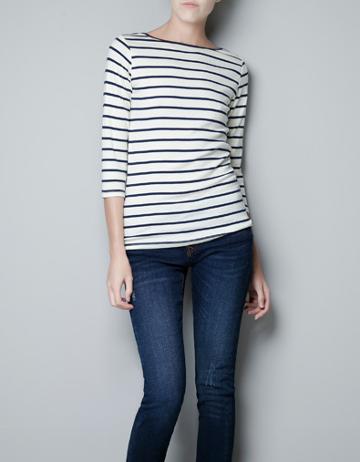 Striped Organic Cotton T-shirt