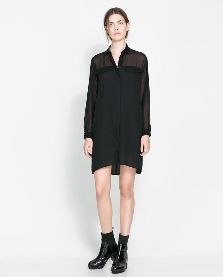 Zara Shirt Dress