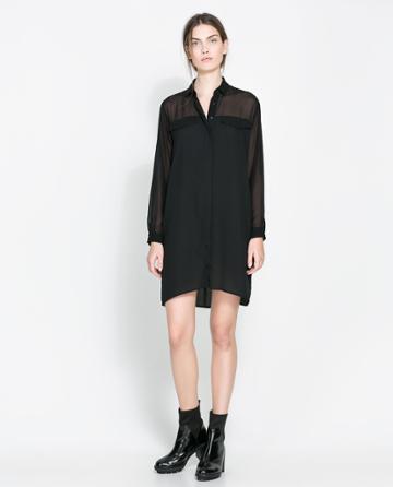 Zara Shirt Dress