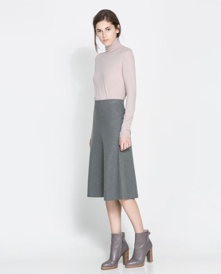 Zara High Waist Skirt