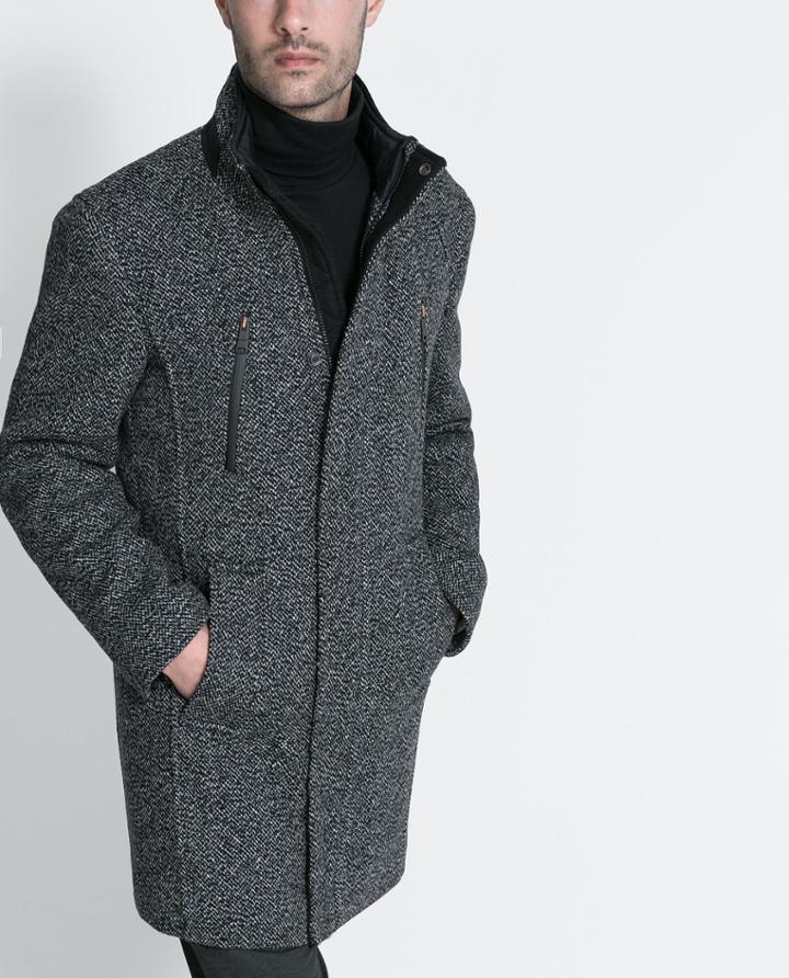 Zara Coat With Zips