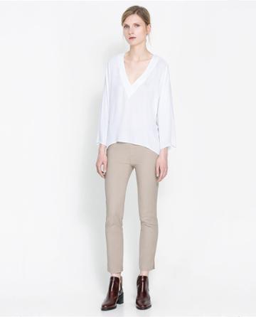 Zara Trousers With Slits