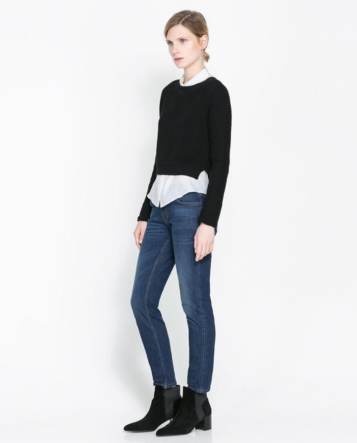 Zara Cigarette Jeans