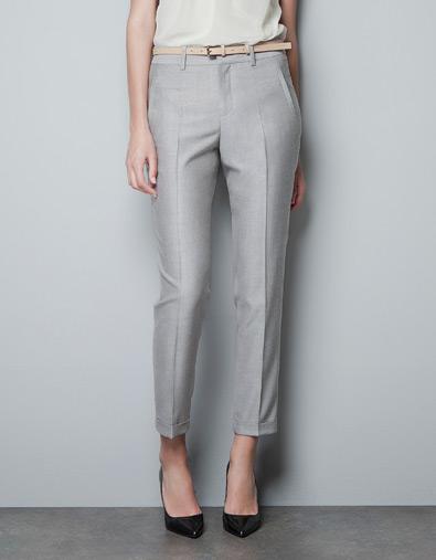 Birds Eye Cropped Trousers