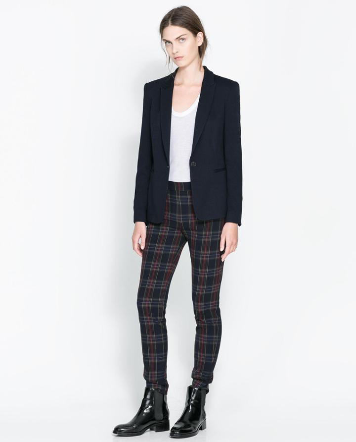 Zara Fabric Blazer