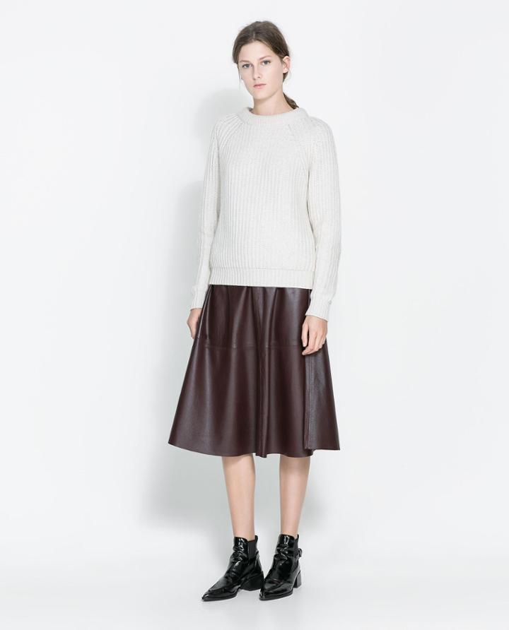 Zara Ribbed Sweater
