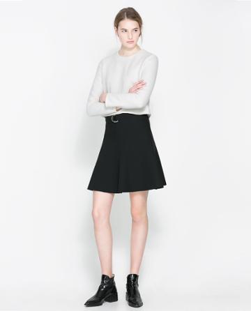 Zara Skirt With Belt
