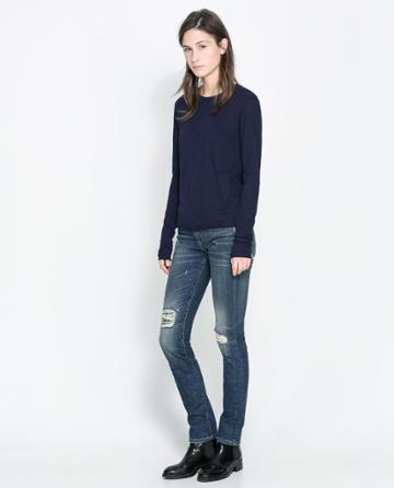 Zara Dark Washed Jeans