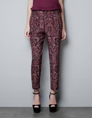 Printed Trousers