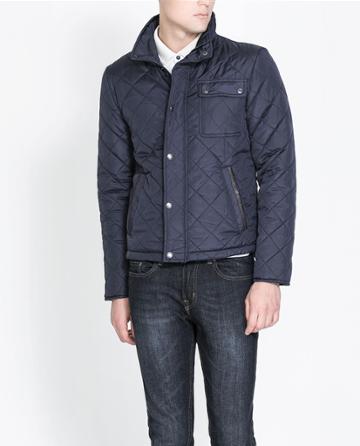 Zara Diamond Quilted Jacket