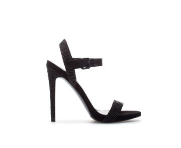 Zara Shiny High Heel Strappy Sandal