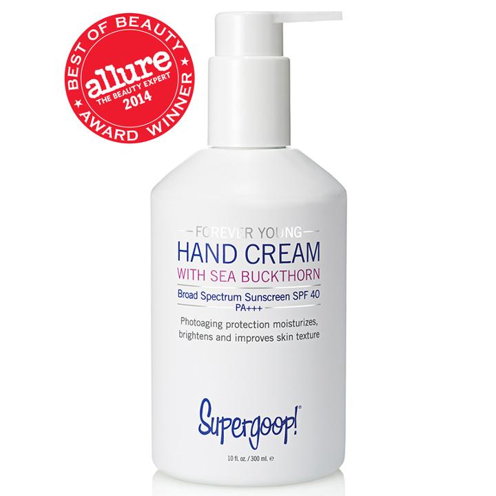 Supergoop Spf 40 Forever Young Hand Cream With Sea Buckthorn - 10 Fl. Oz.