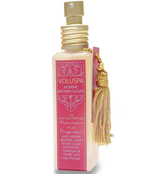 Voluspa Floraison Jasmine Brown Sugar Perfume - Jasmine Brown Sugar - Purse Size (1.0 Oz)