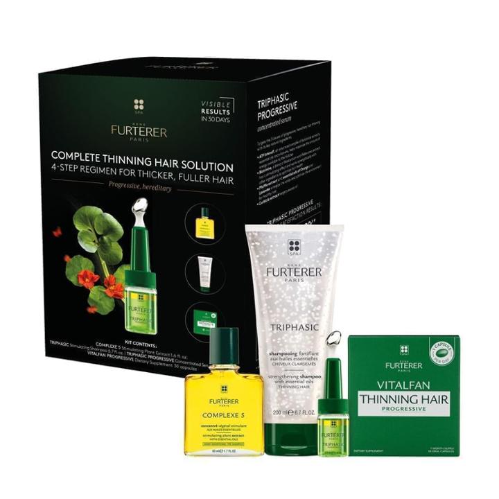 B-glowing Complete Thinning Hair Solution 4-step Kit - Progressive, Hereditary