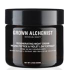 Grown Alchemist Regenerating Night Cream: Neuro-peptide & Violet Leaf Extract - 60ml