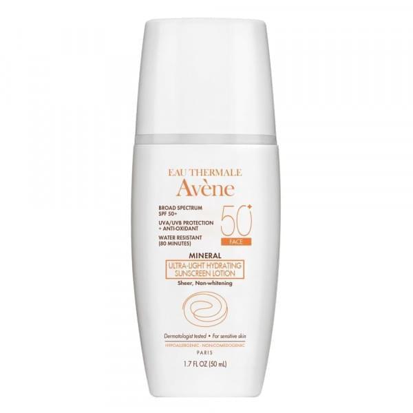 Avene Mineral Ultra-light Hydrating Sunscreen Lotion Spf 50+