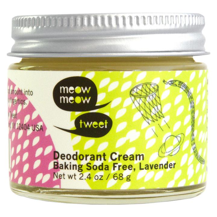 Meow Meow Tweet Baking Soda Free Deodorant Cream - Grapefruit