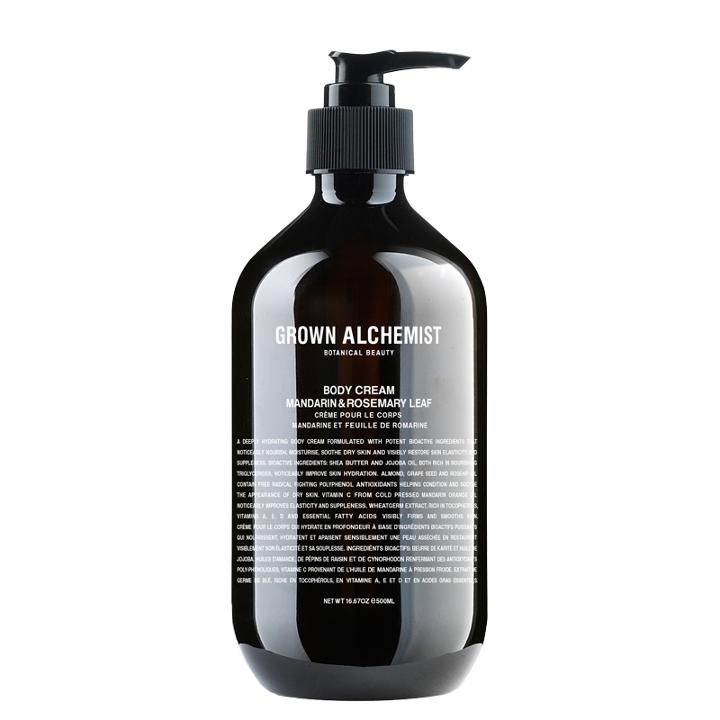 Grown Alchemist Body Cream: Mandarin & Rosemary Leaf - 120 Ml