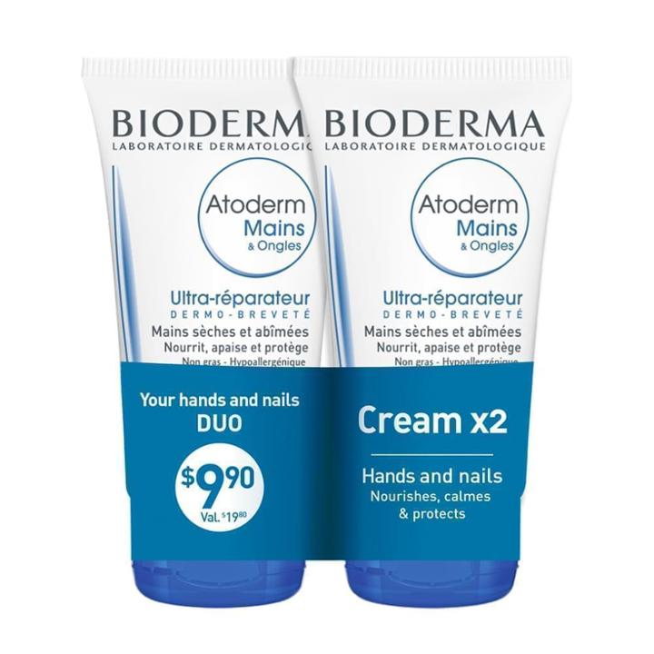 B-glowing Atoderm Hand & Nails Cream Duo