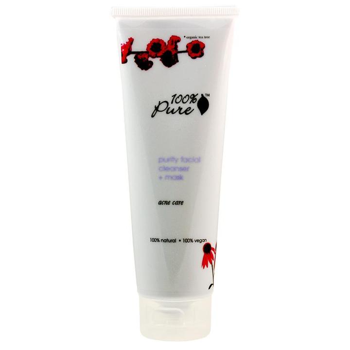 100 Pure Purity Facial Cleanser + Mask