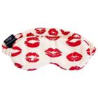 B-glowing Silk Sleep Mask - Limited Edition Red Kisses