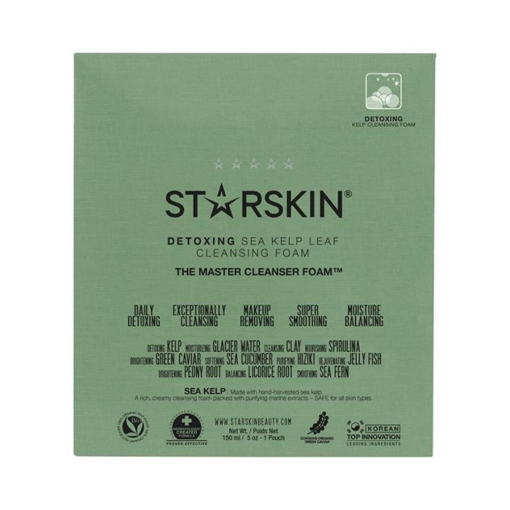 B-glowing The Master Cleanser Foam&trade; Detoxing Sea Kelp Leaf Cleansing Foam