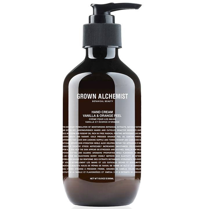 Grown Alchemist Hand Cream: Vanilla & Orange Peel - 300 Ml