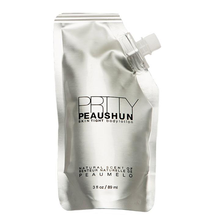 Prtty Peaushun Skin Tight Body Lotion - Travel Size - Dark