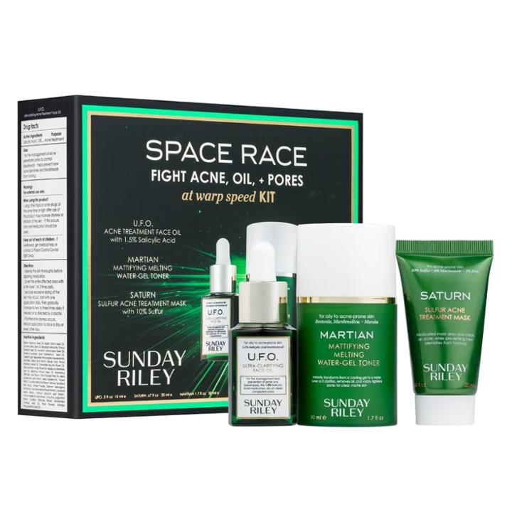 B-glowing Space Race Fight Acne, Oil, + Pores At Warp Speed Kit