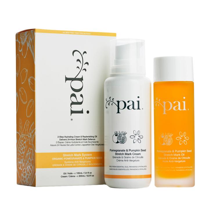 Pai Skincare Pomegranate & Pumpkin Seed Stretch Mark System