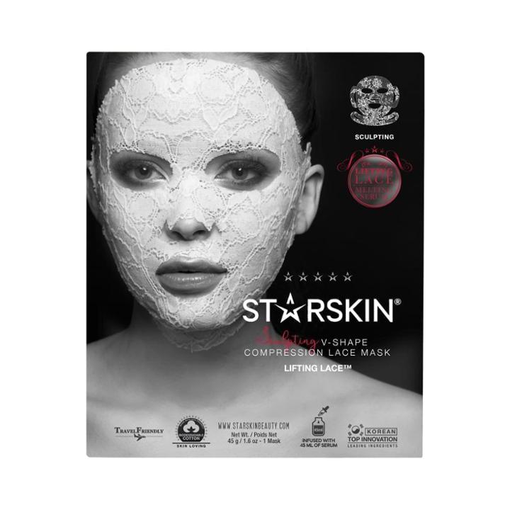 B-glowing Lifting Lace&trade; Sculpting V-shape Compression Lace Mask
