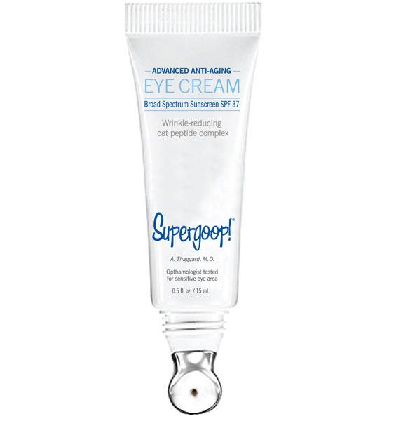 Supergoop Advanced Spf 37 Anti-aging Eye Cream With Oat Peptide