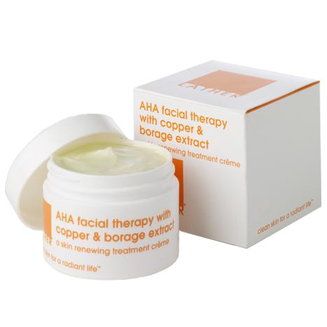 Lather Aha Facial Therapy With Copper & Borage Extract