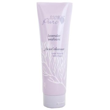 100 Pure Organic Lavender Seafoam Facial Cleanser