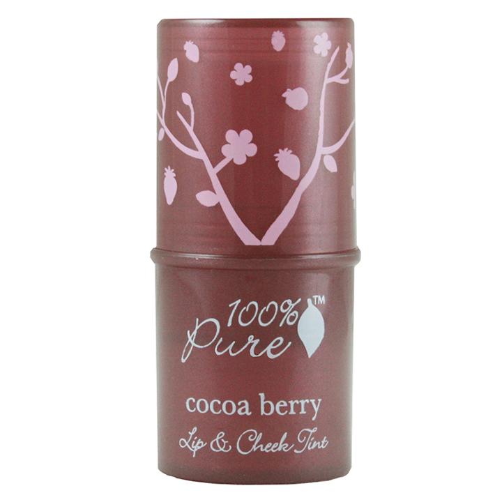 100 Pure Lip & Cheek Tint - Cranberry Glow