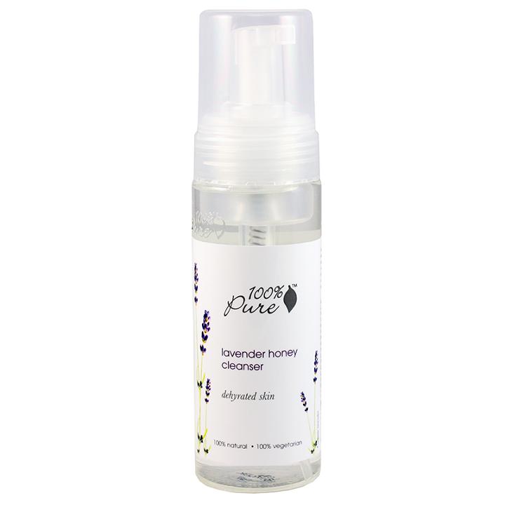 100 Pure Organic Lavender Honey Facial Cleansing Foam